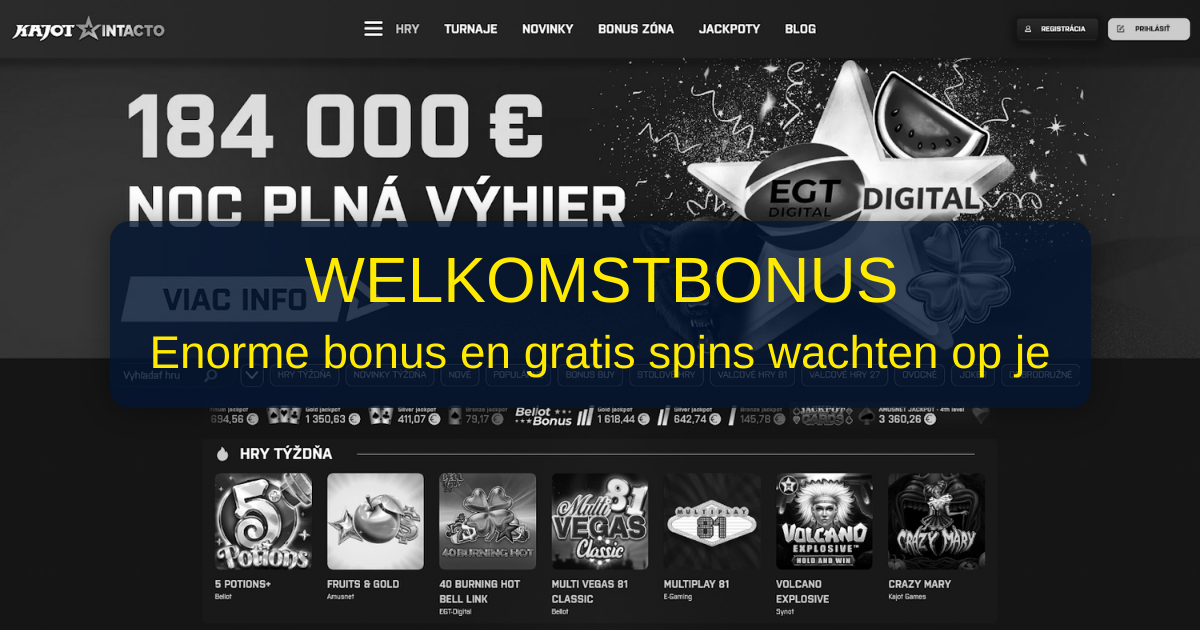 Kajot Casino Nederland